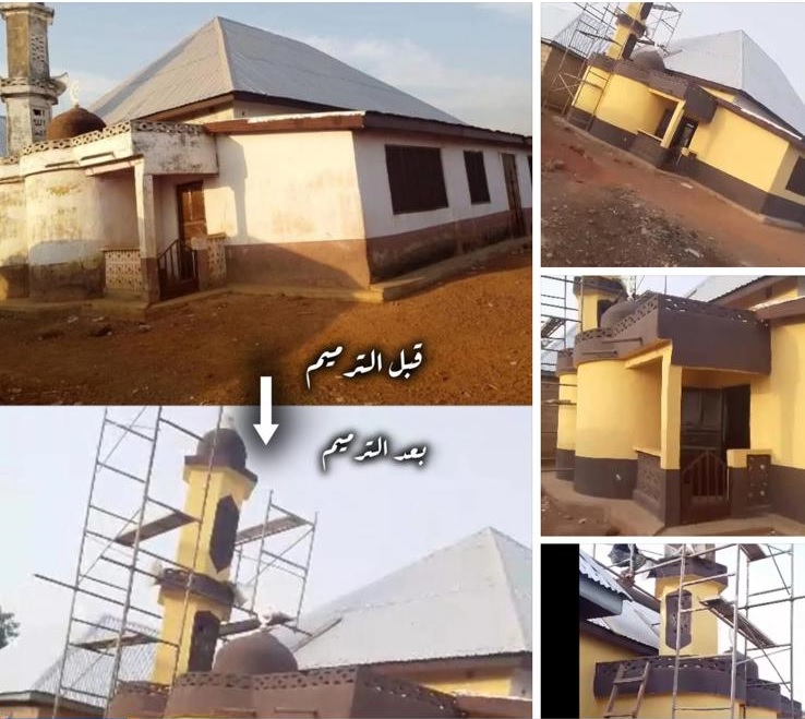 حفر بئر ماء ترميم والصيانة أو الصباغة مسجد الصديق